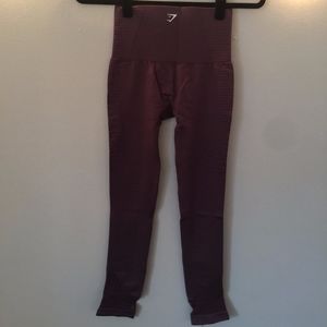 Seamless Energy Leggings - Purple Wash - M